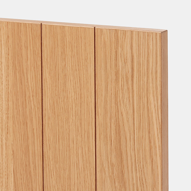 Joue de finition caisson bas Goodhome Verbena chêne naturel H. 90 cm x l. 61 cm x Ep. 18 mm