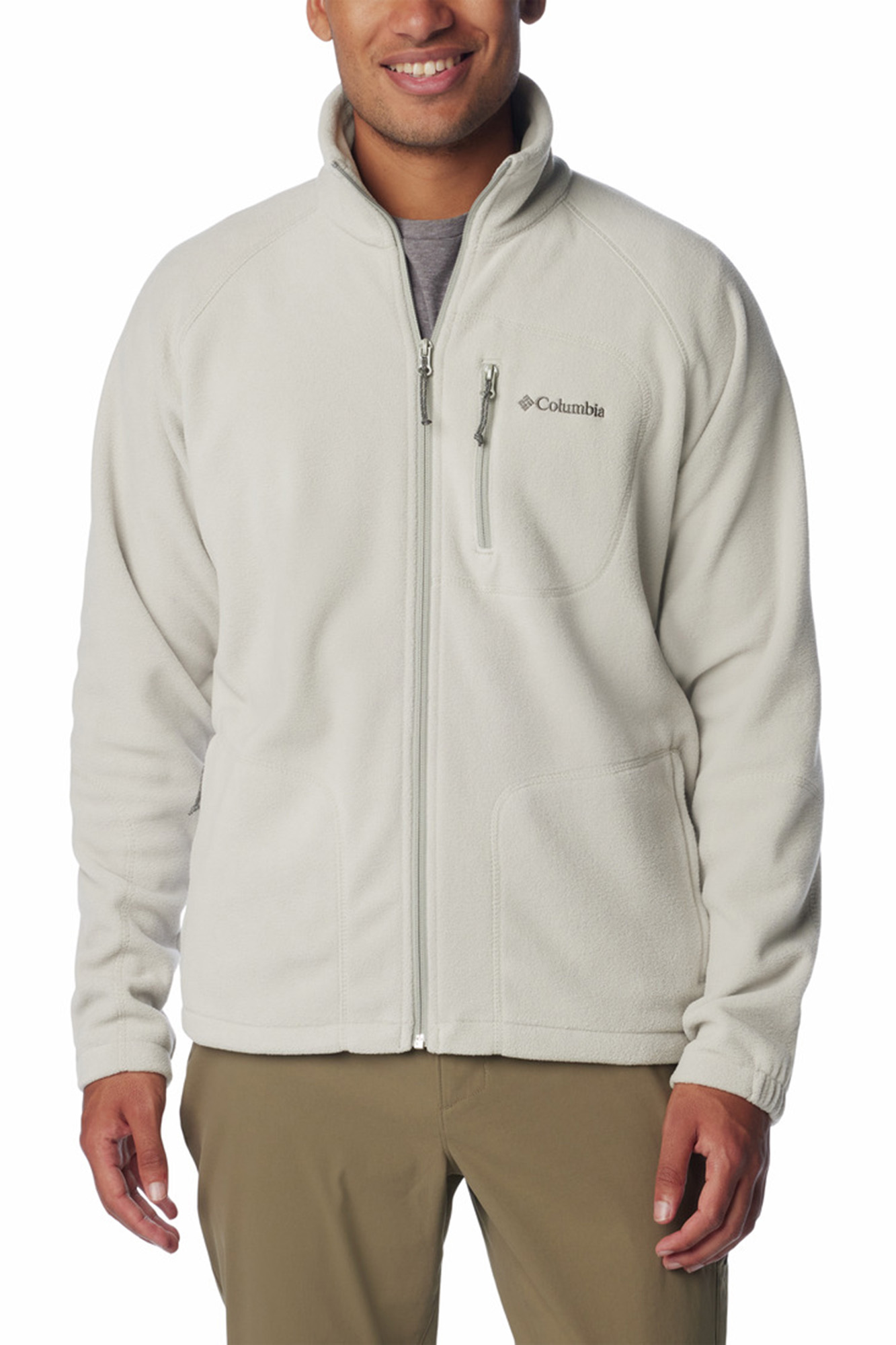 Casaco polar masculino Columbia™ Fast Trek™ com fecho de correr