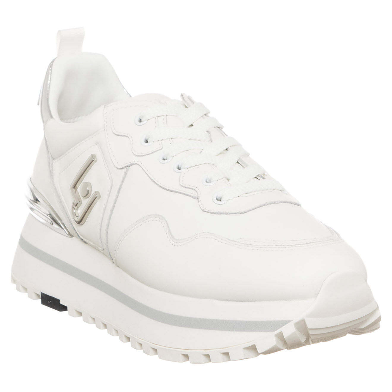 Liu-Jo Sneakers en Cuir Maxi blanches