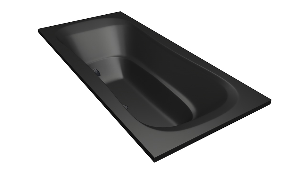 Xenz Nassau duobad 200x90x49cm ebony