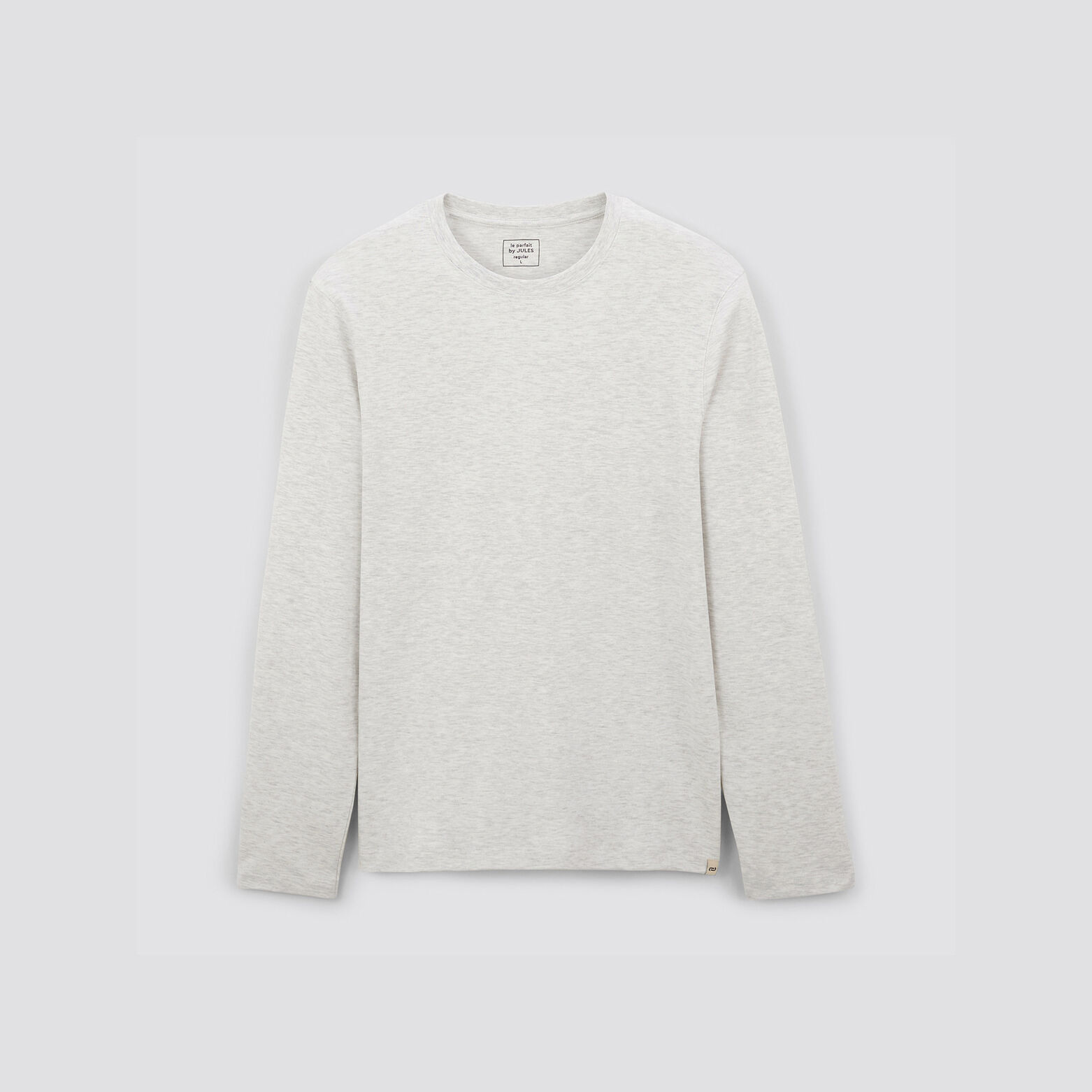 Tee shirt interlock manches longues Ecru
