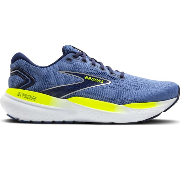 Chaussure running BROOKS GLYCERIN 21 BLUE/PEACOAT/LEMON