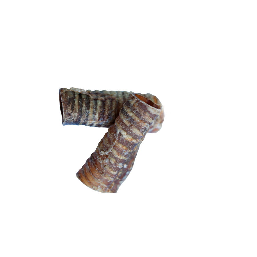Petisco de traqueia bovina desidratada Natural Moments para cães