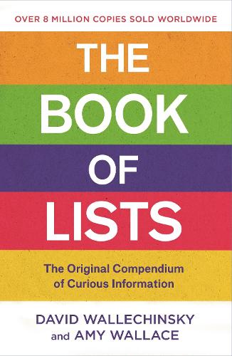 The Book Of Lists: The Original Compendium of Curious Information (Paperback)