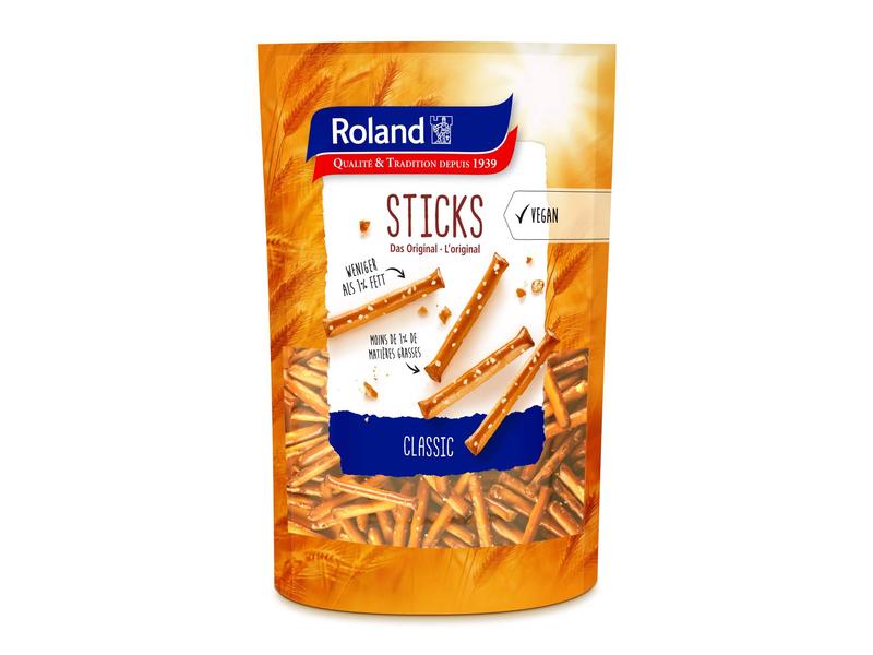 Roland Snacks Apéro Sticks Classic 200 g Knuspriges Apérogebäck