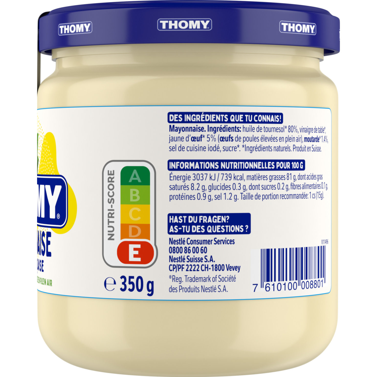 THOMY Mayonnaise à la Française