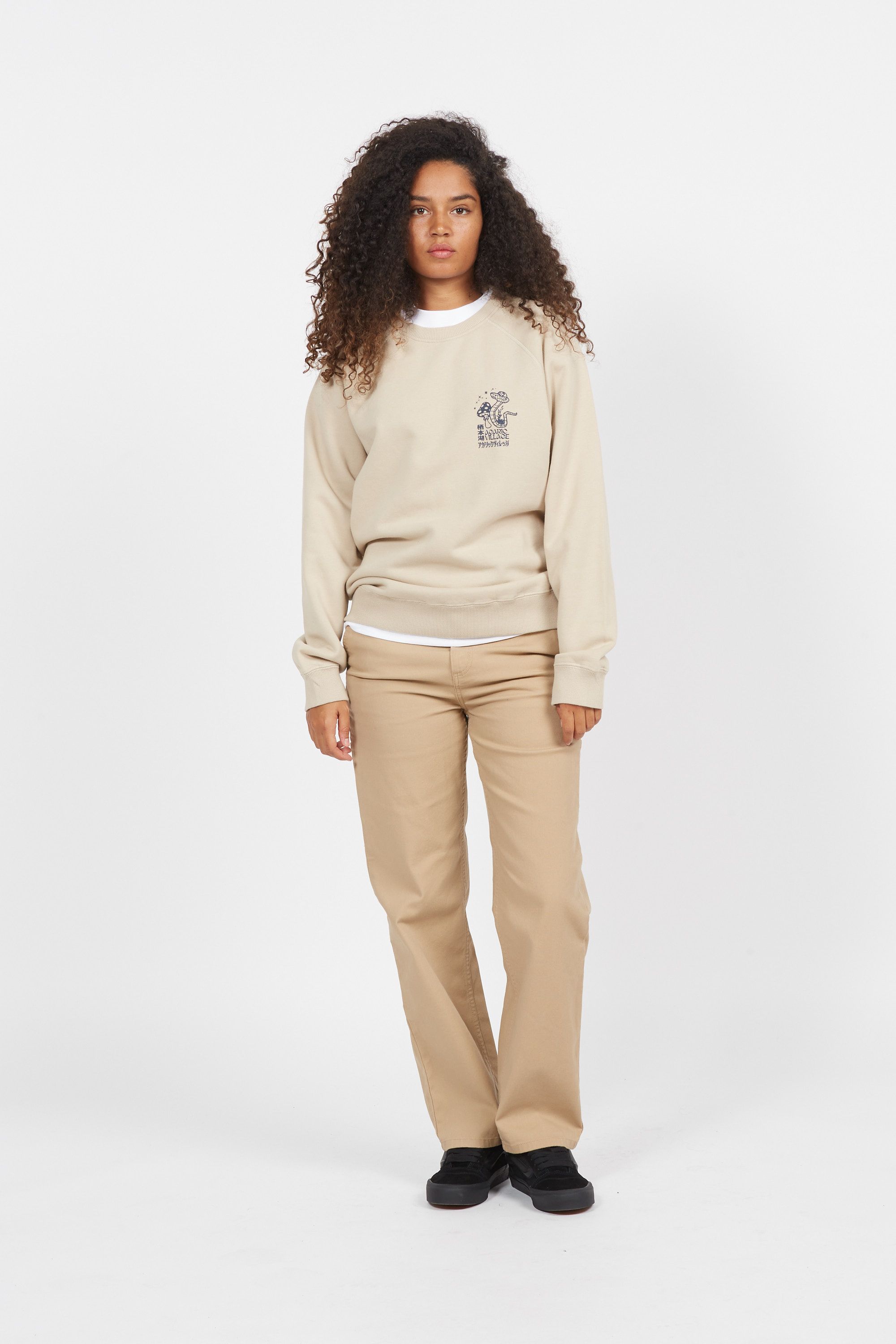 EDWIN Sweatshirt Agaric Village Sweat Beige