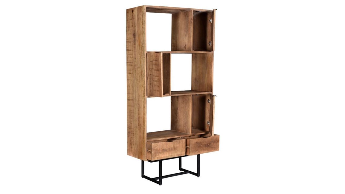 Boekenkast Valdez B100 x D40 x H200 cm