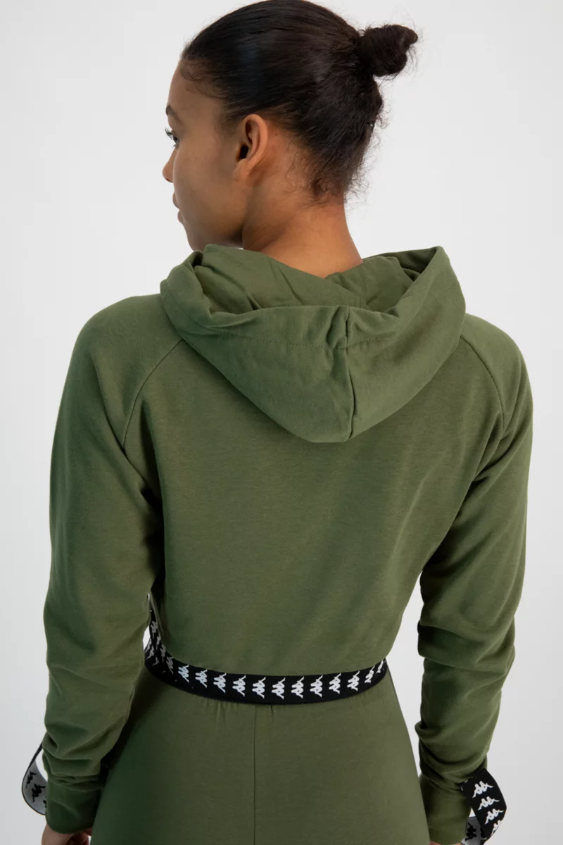 Kappa 222 Banda Vanity Crop Damen Hoodie