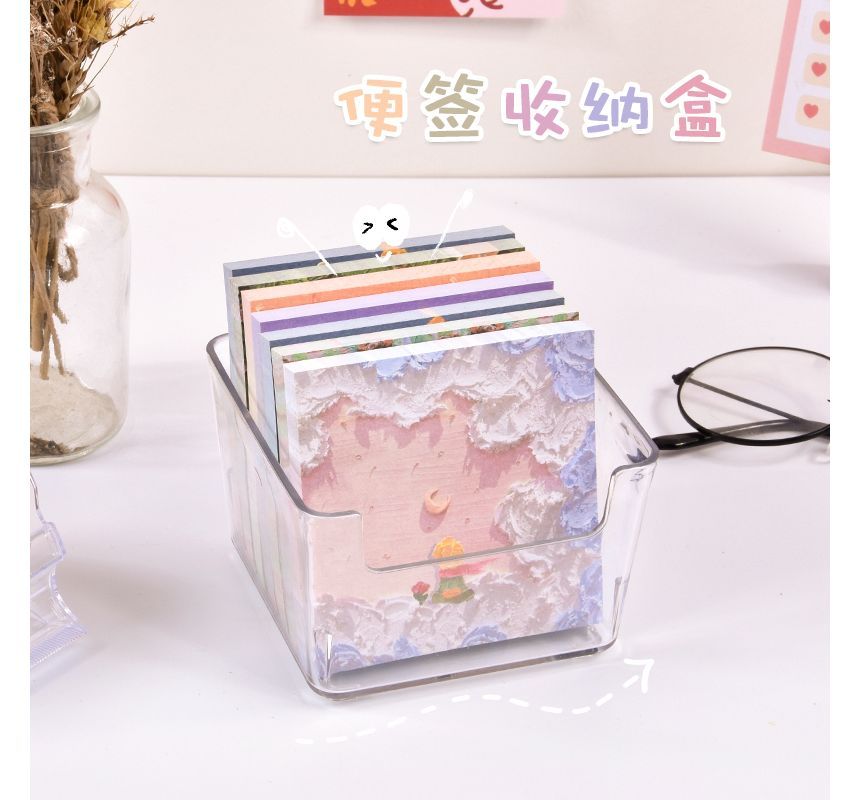 Candy Lemon - Acryl bureau organizer / Print plaknotitie / Set (verschillende ontwerpen)