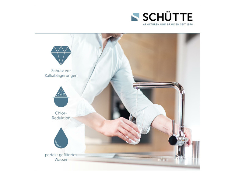 Vervangingsfilter voor Aquastar PRO kraan filtersysteem