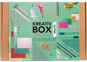 FOLIA - Creatieve Doos - Glitter - Diverse Materialen - 900+ Stuks