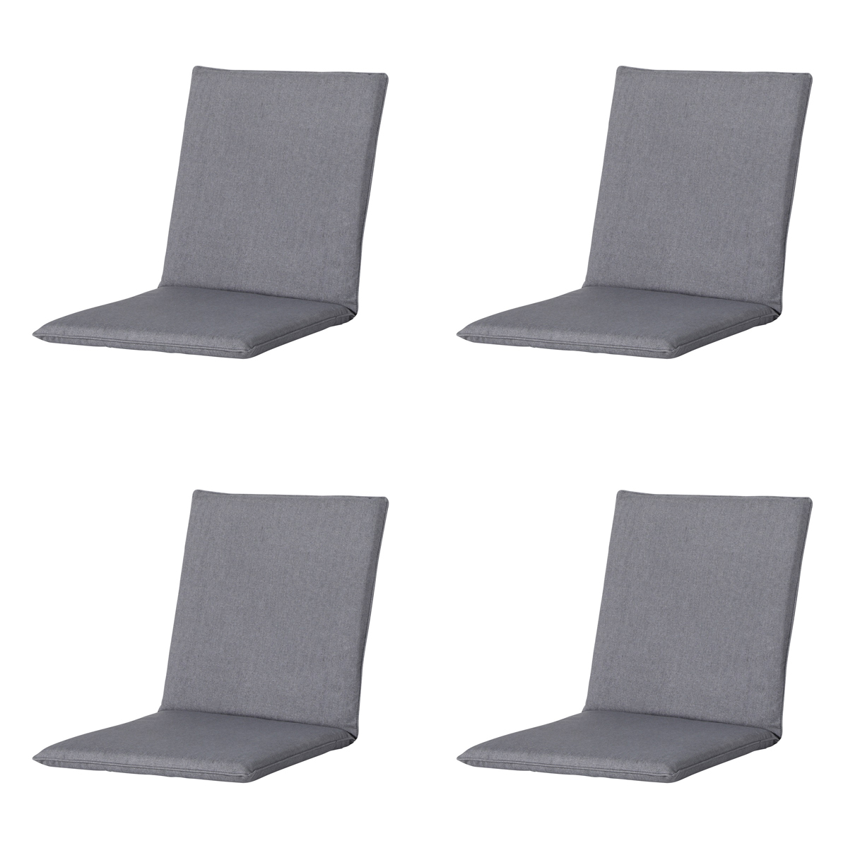 Madison Oxford  Stapelstoelkussen - Set van 4