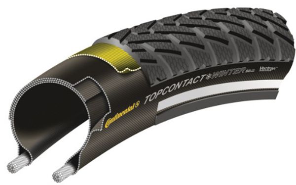 TOP CONTACT II WINTER PREMIUM Reifen  black  26x1.90