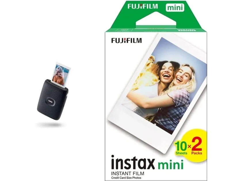 Fujifilm instax mini Link 2 - Printer - farve - LED - 86 x 54 mm - Bluetooth 4.2 LE - rumblå