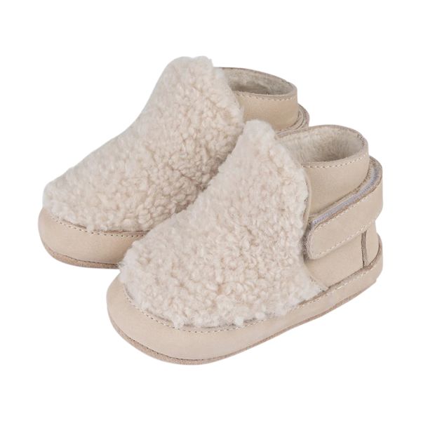 Baby Dutch Teddie Babyboots - XS - Natural
