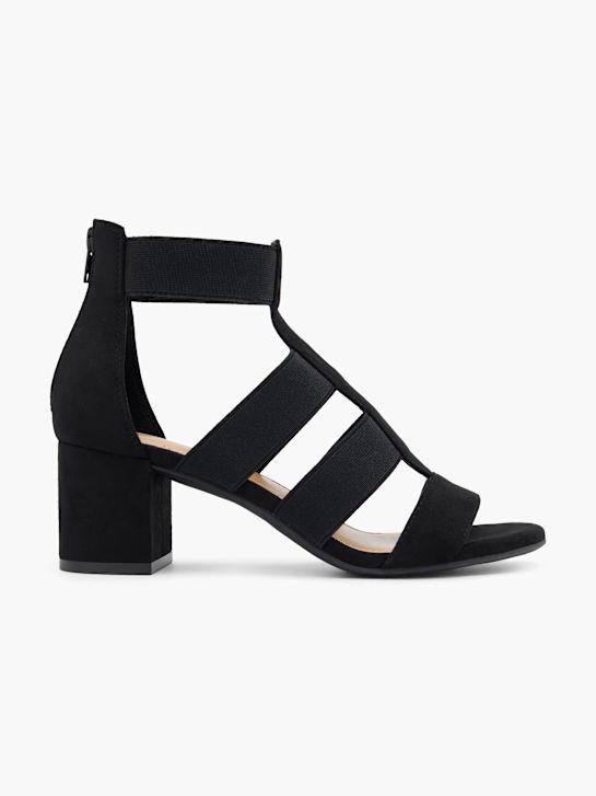 Graceland Sandalette Schwarz