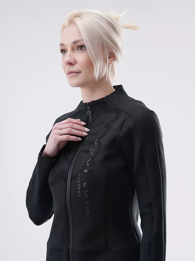 SPORTALM Sweatjacke schwarz