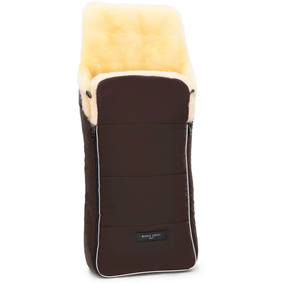 Werner Christ Baby Fußsack AROSA chocolate