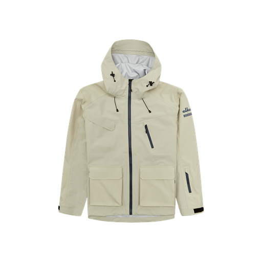Woodbird Mizo Elka Shell Jakke, Stone, XL