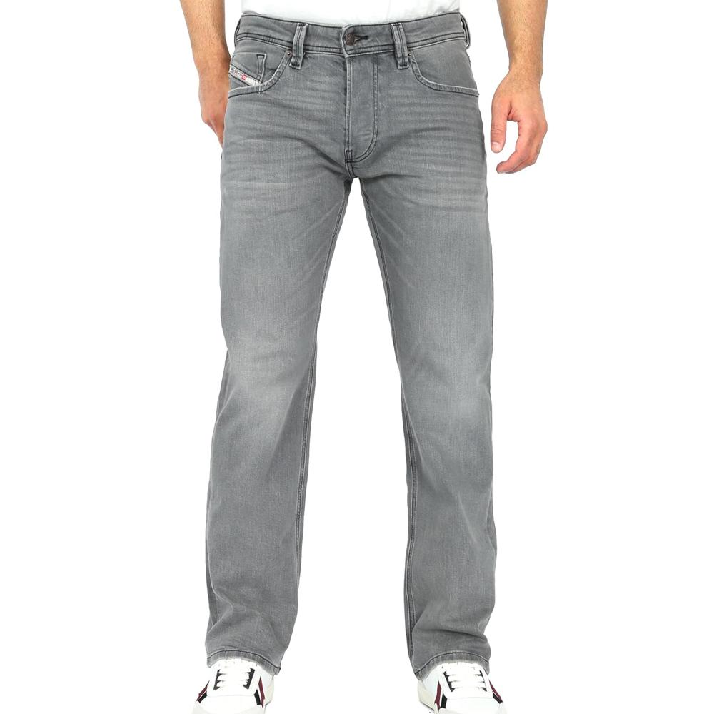 Diesel Jean Straight Gris Homme Diesel Larkee