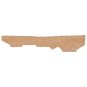 Deurlijst MDF wit folie 18x90 mm classic 260 cm