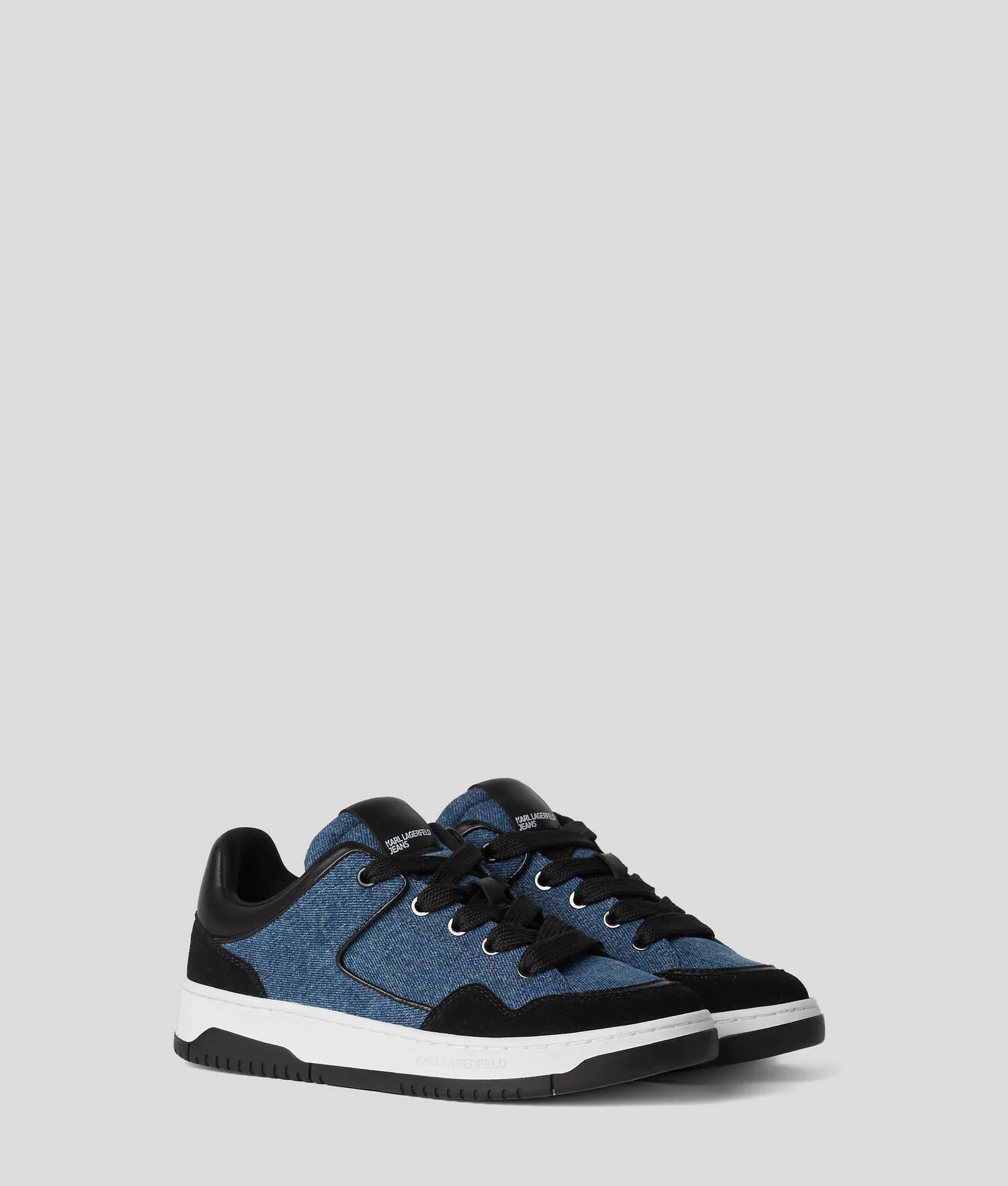 BASKETS EN DENIM KLJ KREW