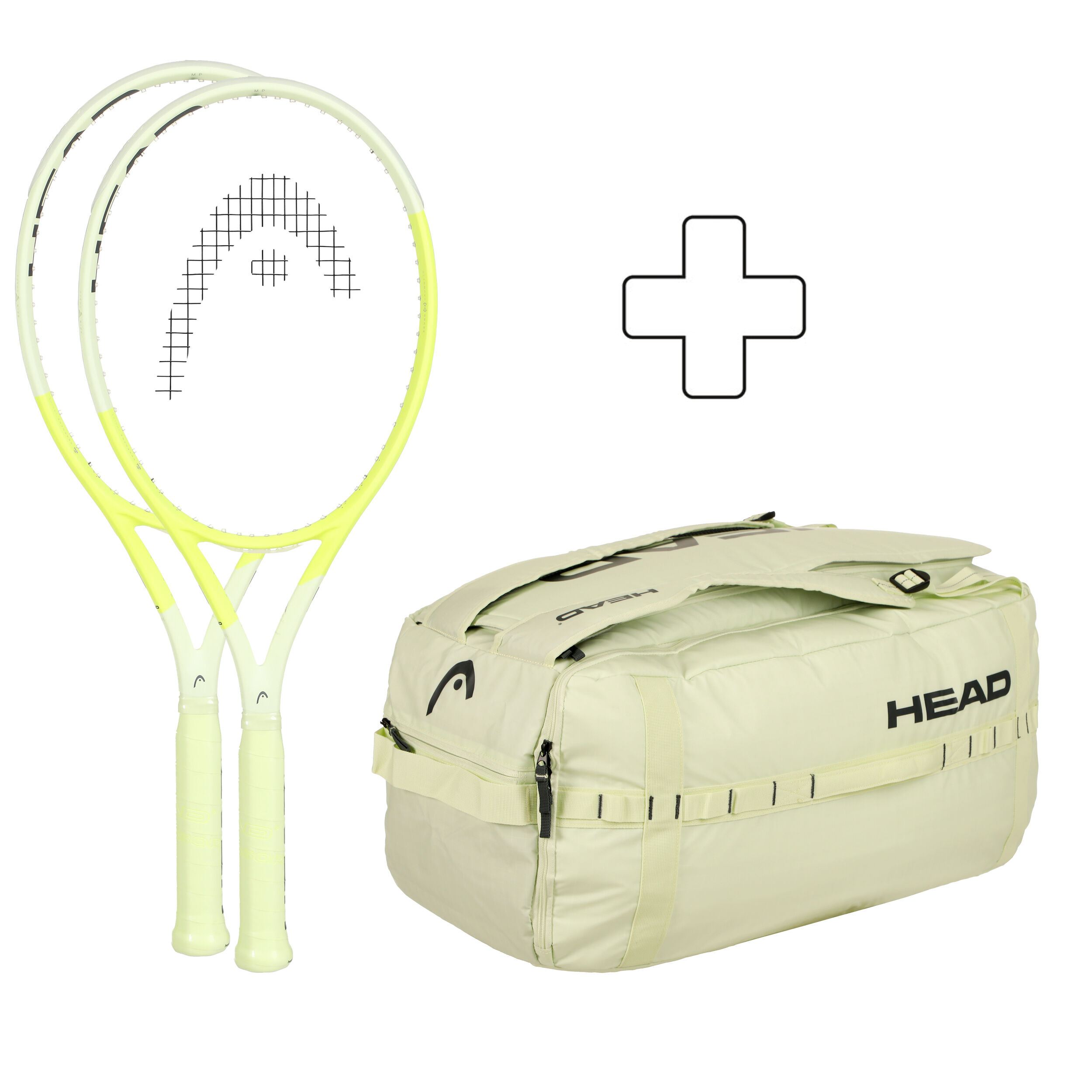 HEAD 2x Extreme MP 2024 + Sac De Tennis