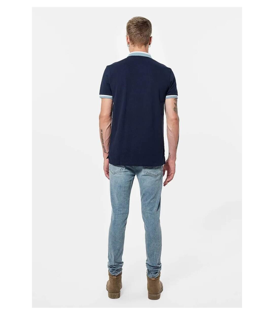 Polo stretch en coton bio  -  Kaporal - Homme