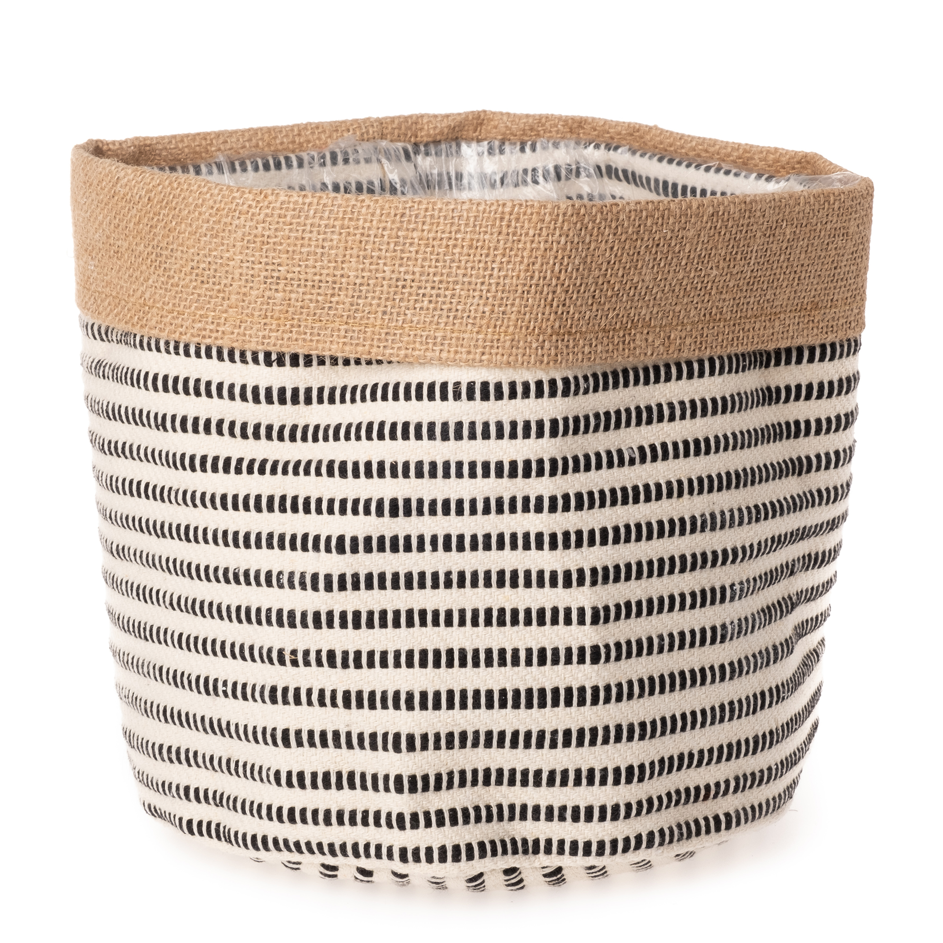 Korb - natur gestreift - Ø 20 cm