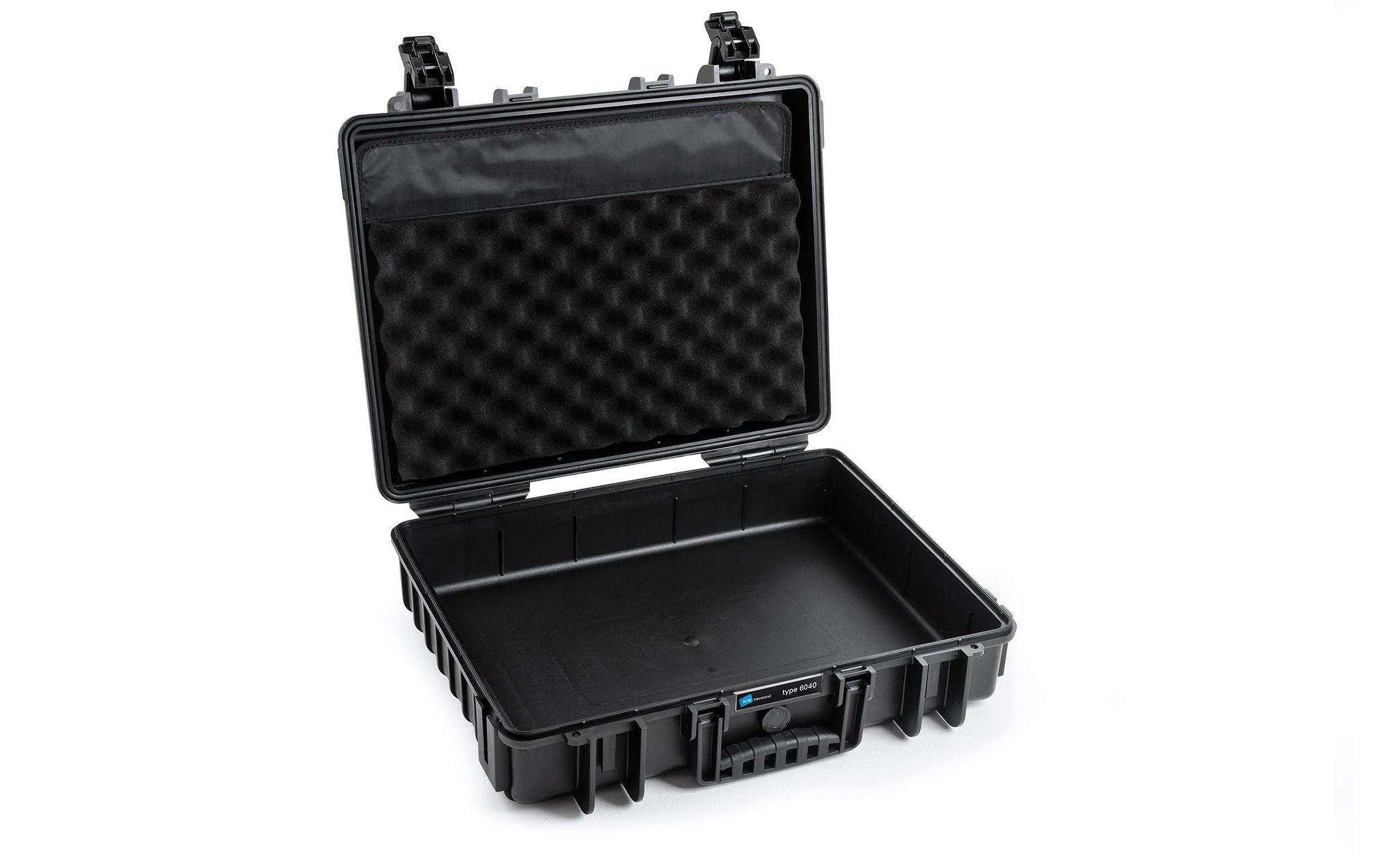 Outdoor-Koffer Typ 6040 SI Schwarz<br>Ausreichend Platz für allerlei Equipment und kostspielige Technik