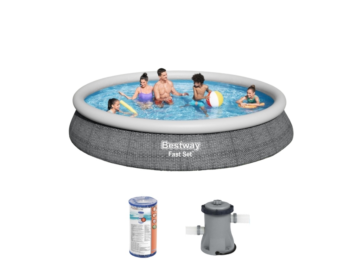 Bestway Fast Set 457x84cm Zwembad – 3-delig