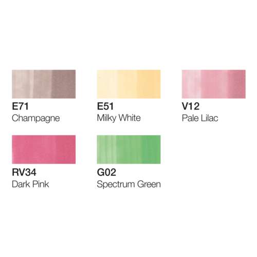 COPIC® ciao 5 1 Sets Manga