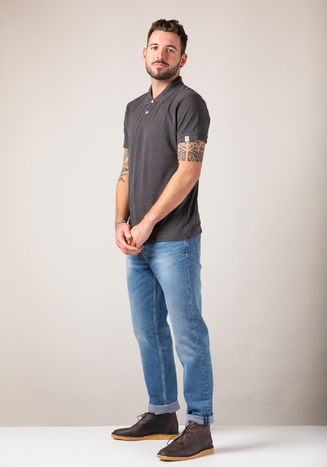 WE ARE ZRCL Polo-Shirt Basic Onyx