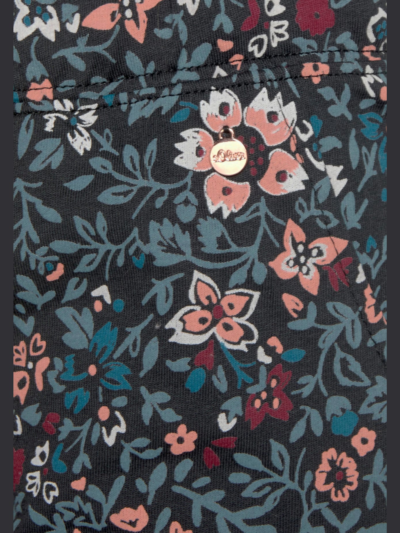 Short de nuit short à motifs