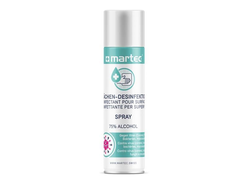 Martec Desinfektionsspray für Flächen 300 ml Desinfektionsmittel für Flächen