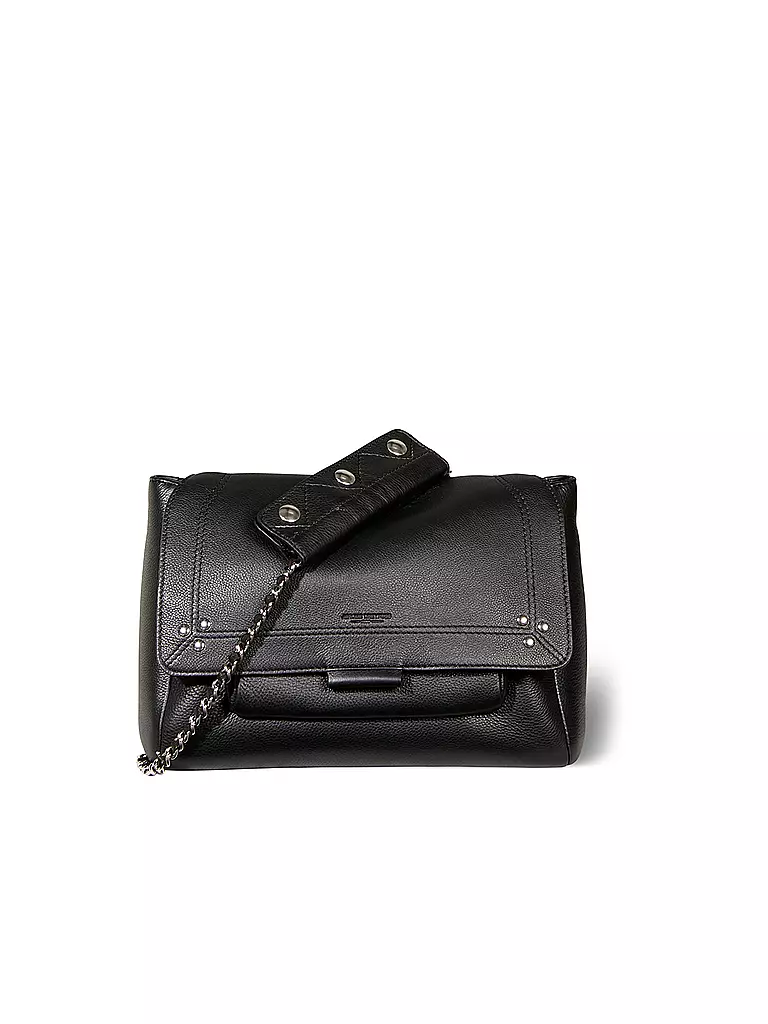 JEROME DREYFUSS Ledertasche - Umhängetasche LULU M  schwarz