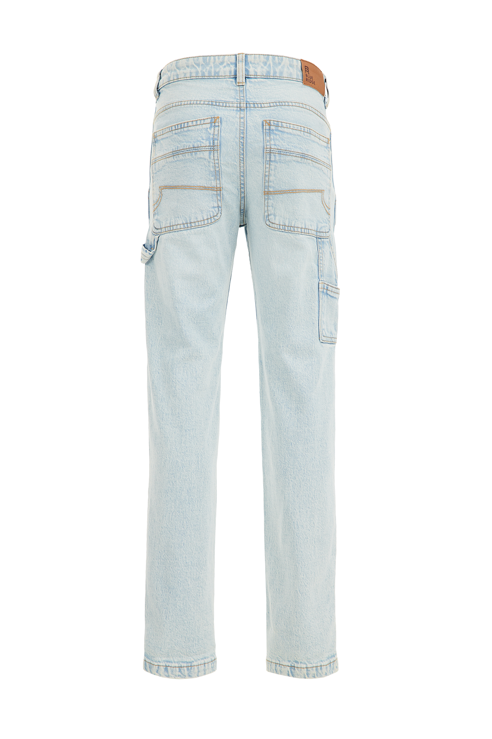 Jongens regular fit jeans met stretch Blue Ridge Lichtblauw