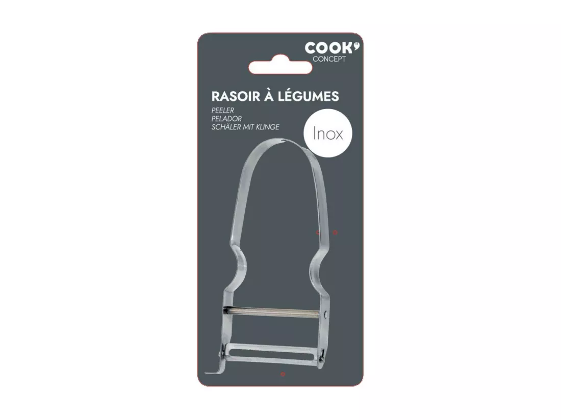 Éplucheur Rasoir à Légumes Inox 