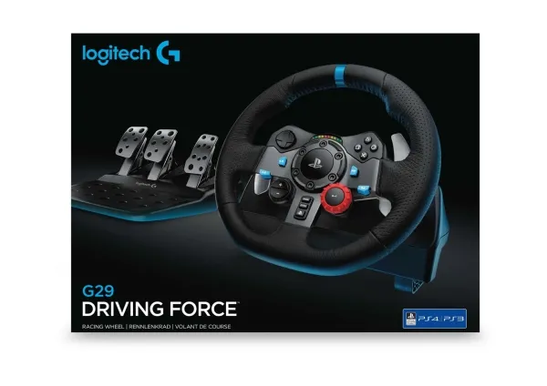 Logitech® | G29 Driving Force - Rat og pedalsæt - kabling - for; Sony PlayStation 3/4/5