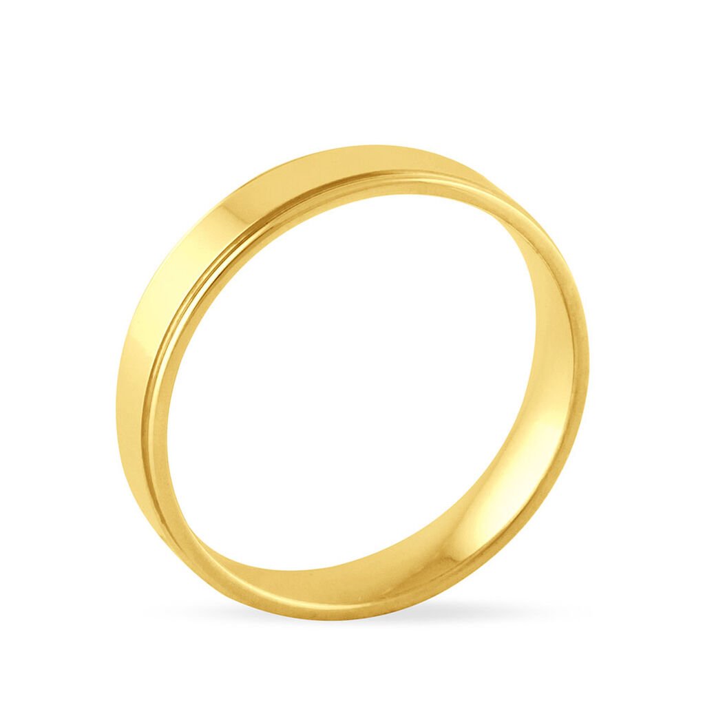 Alliance Beatrice Ruban Plat Or Jaune