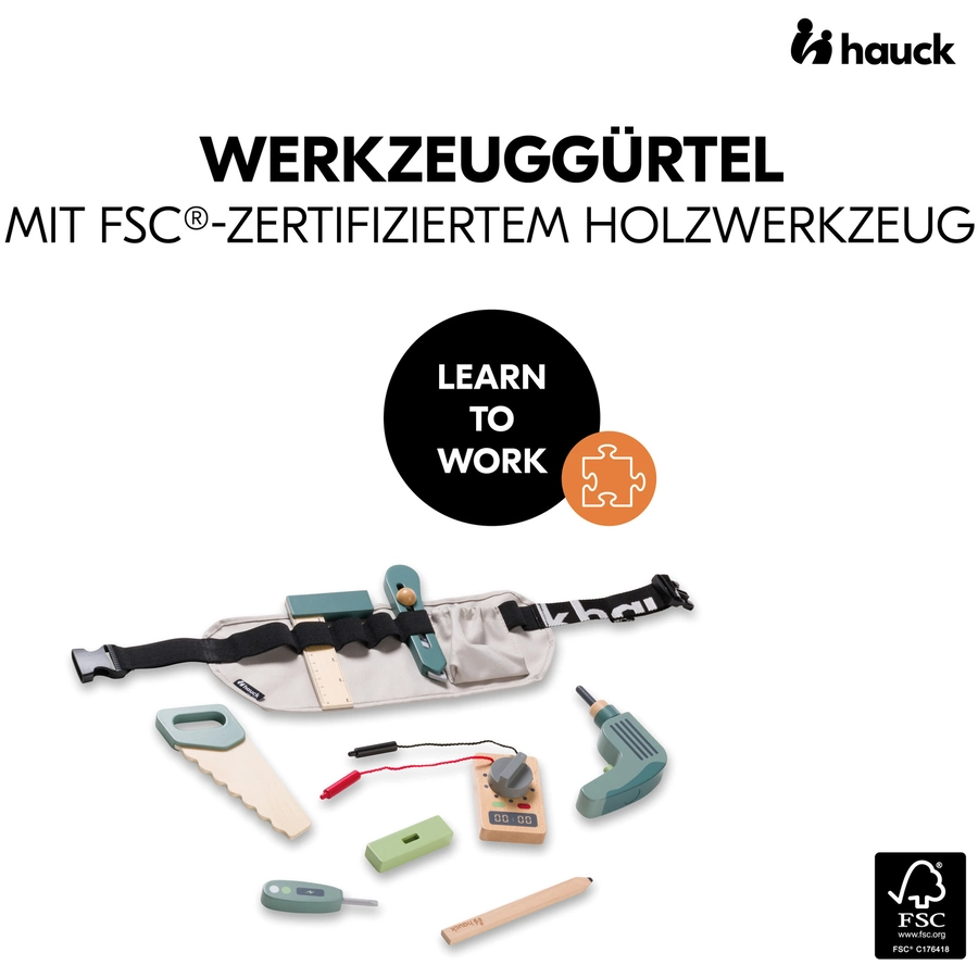 hauck Werkzeuggürtel Learn to Work