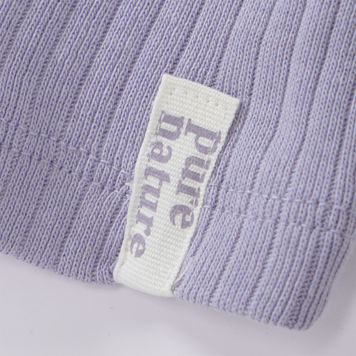 Topolino Pure Collection 2 Jungen Unterhemden mit Rippstruktur cremeweiss / hellblau