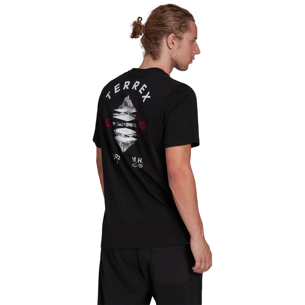 adidas Terrex Mountain Landscape Graphic T-shirt Herre