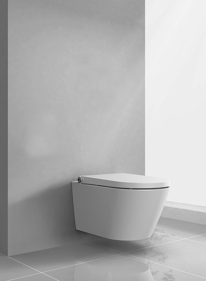 SaniGoods Andria douche wc wit toilet met geïntegreerd elektronisch bidet