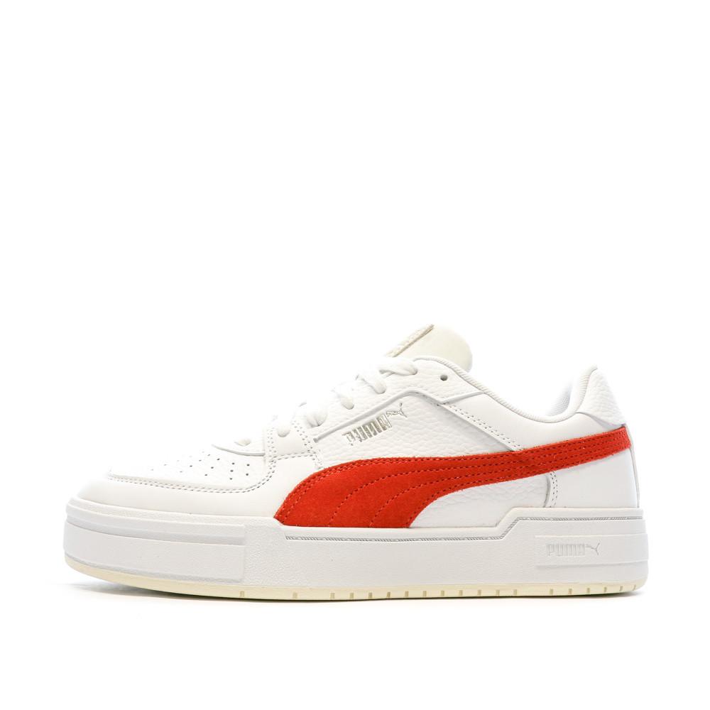 Puma Baskets Blanc/Rouge Homme Puma Ca Pro Suede