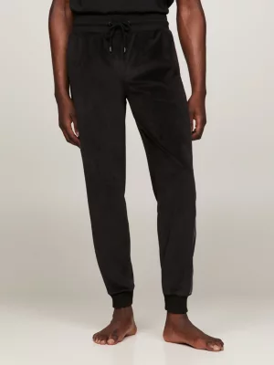 Calças de moletom TH Established Ribbed Velour Lounge