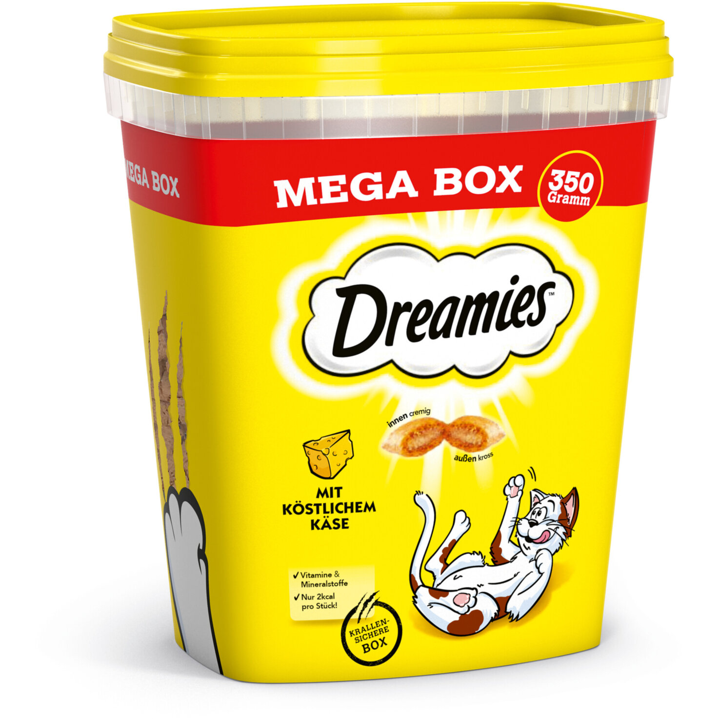 Dreamies Katzensnacks Mega Box Käse
