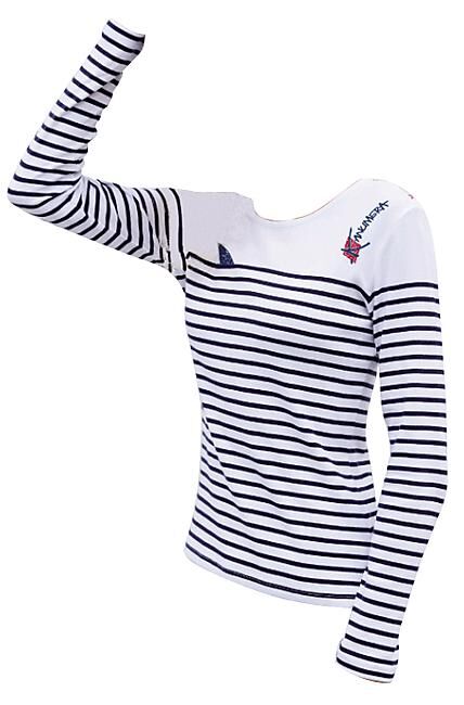 KANUMERA - MARINIERE ML AILERON FEMME