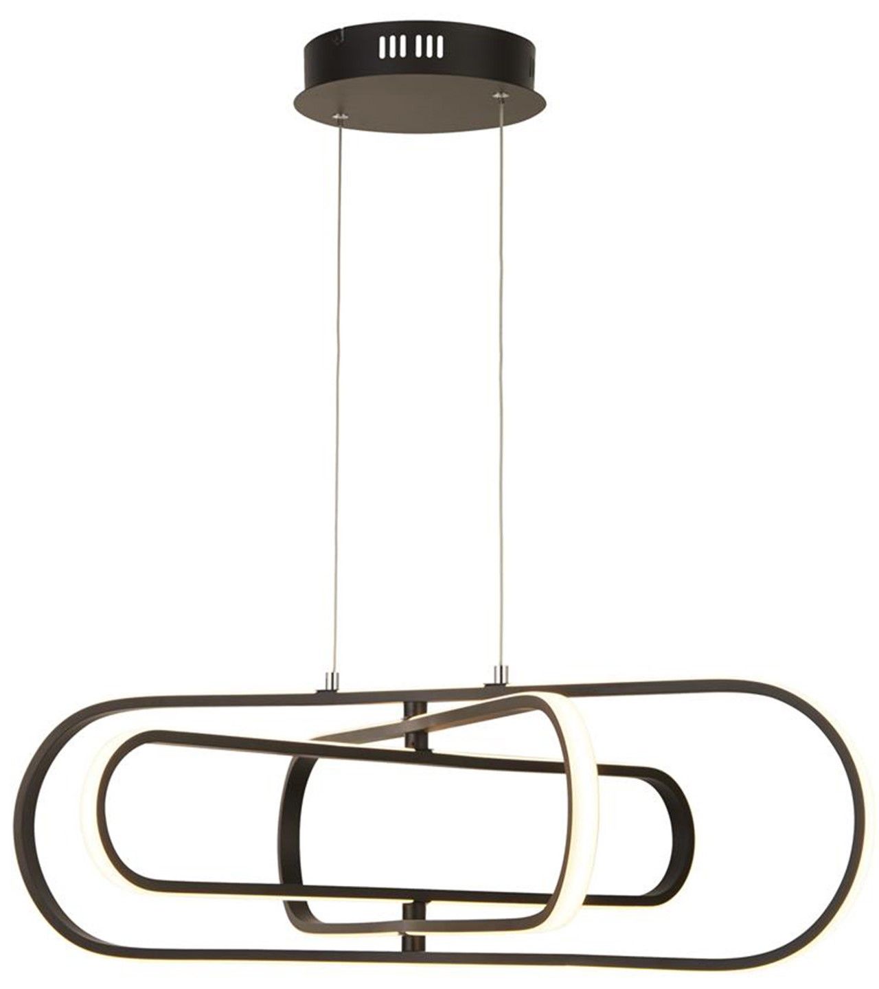 Hanglamp 61775BK Clip B74.5 x D80 cm